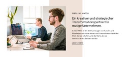 Kundenwertmanagement - Website-Vorlage Für Eine Seite