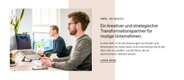 Kundenwertmanagement HTML-Vorlage