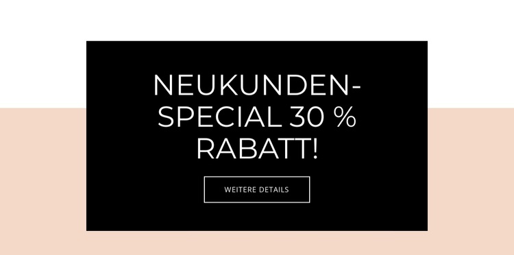 Sonderangebot für Neukunden WordPress-Theme