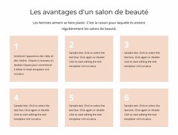 Les Avantages D'Un Salon De Beauté - Conception De Site Web Ultime