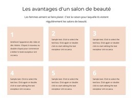 Les Avantages D'Un Salon De Beauté - Créateur De Sites Web Gratuit