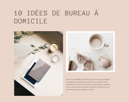 Design Et Décoration Intérieure : Modèle De Site Web Simple