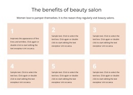 The Benefits Of Beauty Salon - Functionality Html Code