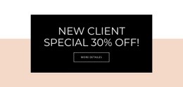 Special Offer For New Clients