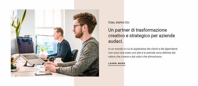 Gestione del valore del cliente Modelli di Website Builder