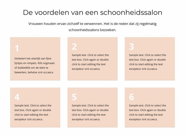 De voordelen van een schoonheidssalon Html Website Builder