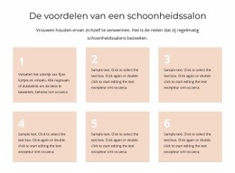 De Voordelen Van Een Schoonheidssalon - Professioneel Ontworpen