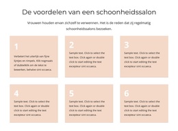 De Voordelen Van Een Schoonheidssalon - WordPress-Thema