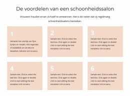 De Voordelen Van Een Schoonheidssalon - Gratis Websitebouwer