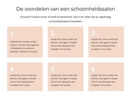 De Voordelen Van Een Schoonheidssalon - Ultiem Website-Ontwerp