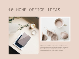 Modern Office Design - One Page Theme