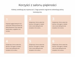 Korzyści Z Salonu Kosmetycznego - Ostateczny Projekt Strony Internetowej