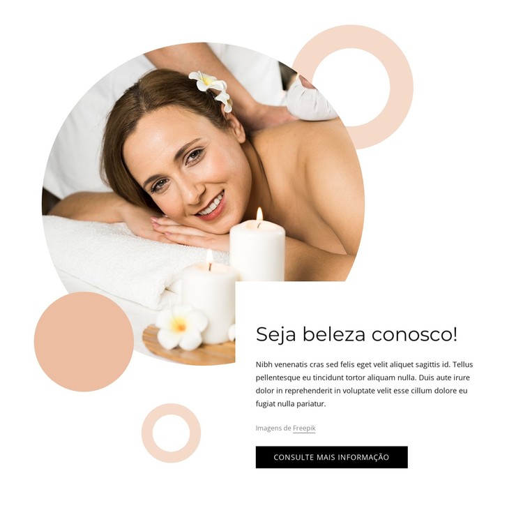 Salão e spa de cuidados corporais Template CSS