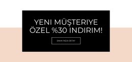 Yeni Müşteriler Için Özel Teklif #Html5-Template-Tr-Seo-One-Item-Suffix