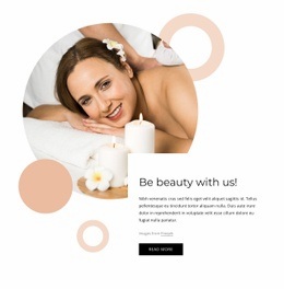 Body Care Salon And Spa - Easy-To-Use Web Page Design