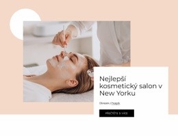 Nejlepší Kosmetický Salon – Šablony Webových Stránek