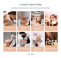 Luxusní Salon Krásy – Profesionální Téma WordPress