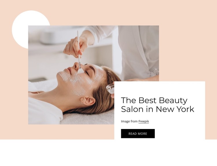 The best beauty salon CSS Template