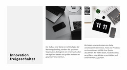 Innovativer Ansatz – Joomla-Theme