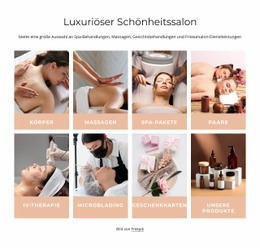Luxuriöser Schönheitssalon - Premium-Vorlage