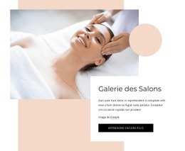 Oasis De Bien-Être Pour La Beauté - Maquette De Site Web PSD