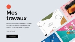 Projets De Portfolio Indépendants – Modèles De Conception De Sites Web