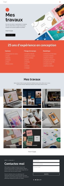 Portefeuille De Développeurs Créatifs Modèles Html5 Réactifs Gratuits