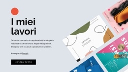 Progetti Di Portfolio Freelance - Website Creator HTML