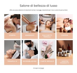 Salone Di Bellezza Di Lusso - Modello Premium