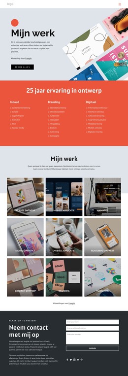 Portfolio Pagina