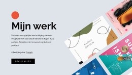 Geweldig Website-Ontwerp Voor Portfolioprojecten Freelancer