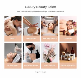 Luxury Beauty Salon - Mockup Inspiration