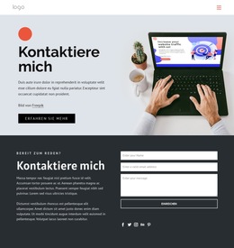 Ich Bin Website-Designer Und -Entwickler Farben Und Grafiken