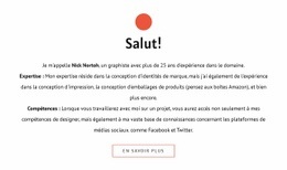 Salut - Modèle Polyvalent D'Une Page