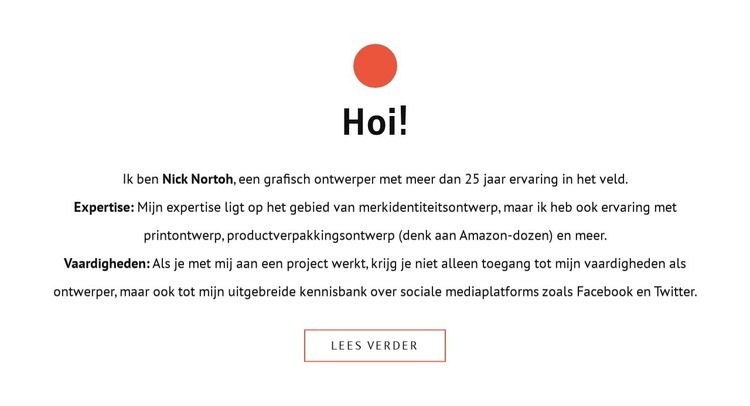 Hoi Website ontwerp