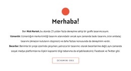 Merhaba - Web Sitesi Tasarımı