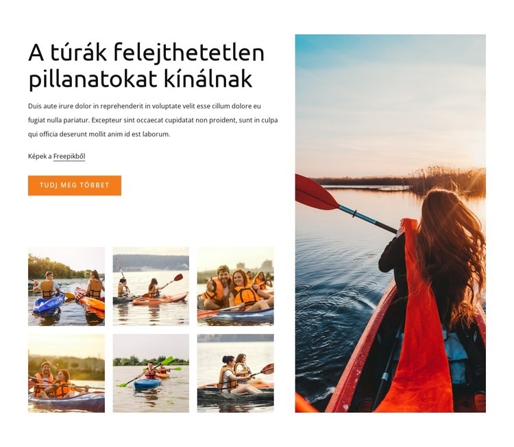 Felejthetetlen pillanatok Weboldal tervezés