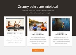 Wycieczki Kajakowe Z Przewodnikiem - HTML Website Creator