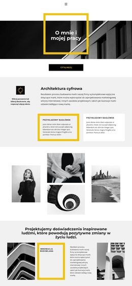 Architekt I Jego Twórczość - Strona Docelowa