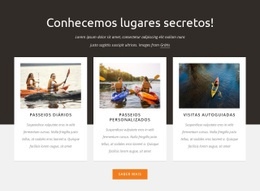 Passeios Guiados De Caiaque - Construtor De Sites Para Inspiração