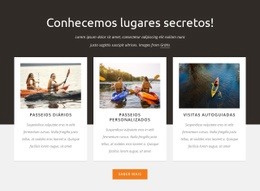 Design De Site Conhecemos Lugares Secretos Para Qualquer Dispositivo