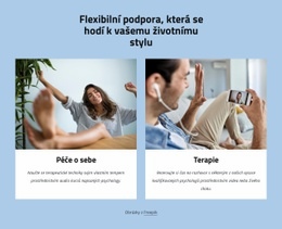 Flexibilní Podpora, Která Se Hodí K Vašemu Životnímu Stylu Šablona Rozvržení CSS