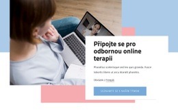 Funkce Rozvržení Motivu Pro Připojte Se K Odborné Online Terapii