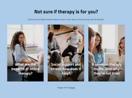 Responsive HTML For Methods Of Psychotherapy