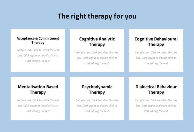 Modern evidence-based psychotherapy CSS Template