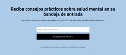 Creador De Sitios Web Premium Para Obtenga Consejos Prácticos Sobre Salud Mental