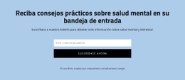 Obtenga Consejos Prácticos Sobre Salud Mental - Página De Inicio De Descarga Gratuita