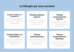 Psychothérapie Moderne Fondée Sur Des Preuves - Maquette De Site Web Moderne