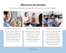 Thérapie De Couple Et Individuelle Modèle De Site Web CSS Gratuit