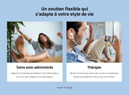 Un Soutien Flexible Qui S'Adapte À Votre Style De Vie - Meilleur Modèle HTML5